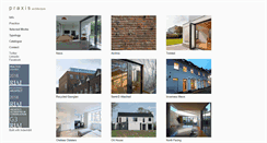 Desktop Screenshot of praxis-architecture.com